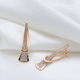 PENDIENTES RADIEUX RANGS CRISTAL | ORO