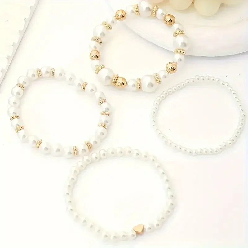 PULSERA AUDACIEUX ORO ORNÉ PERLA APILABLE