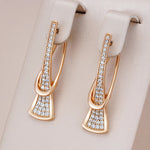 PENDIENTES RADIEUX RANGS CRISTAL | ORO