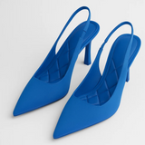 SALONES SLINGBACK CON TACÓN CURVADO