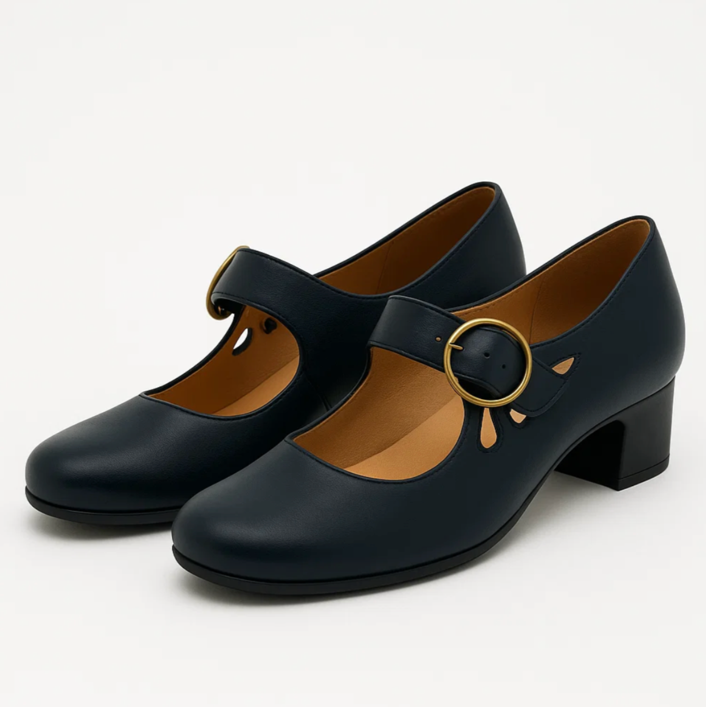 SANDALIAS DE CUERO CON TIRA Y CONFORT PREMIUM