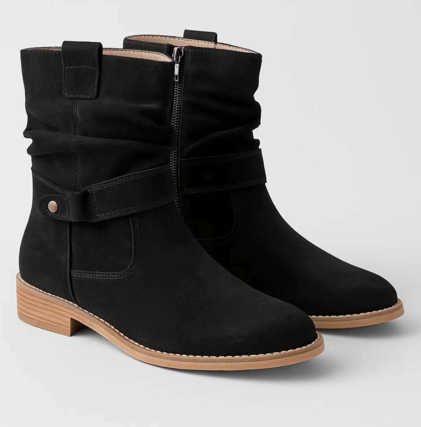 ZAPATOS DE ANTE CON ELEGANCIA ATEMPORAL