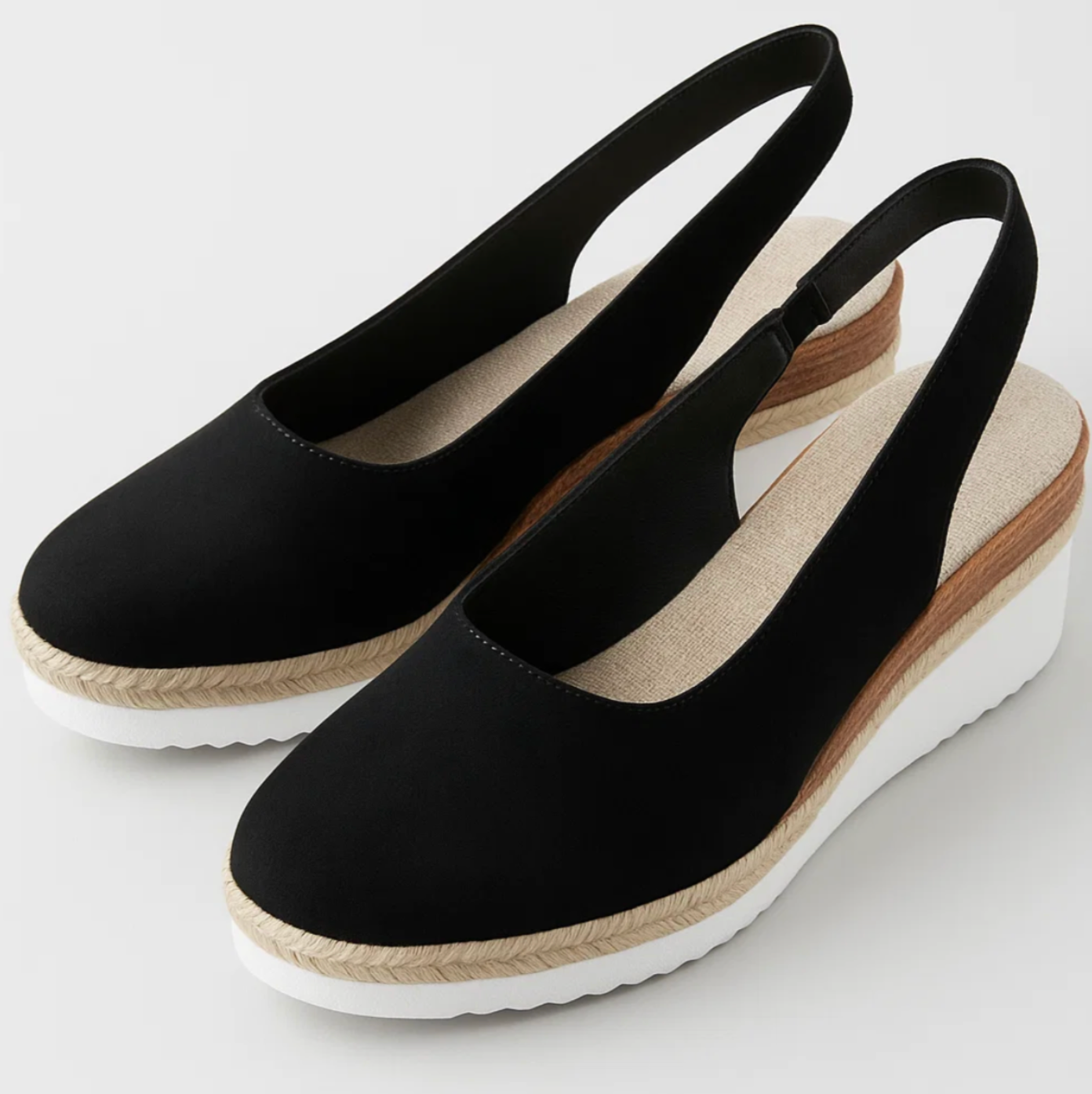 ALPARGATAS SLINGBACK CON PLATAFORMA