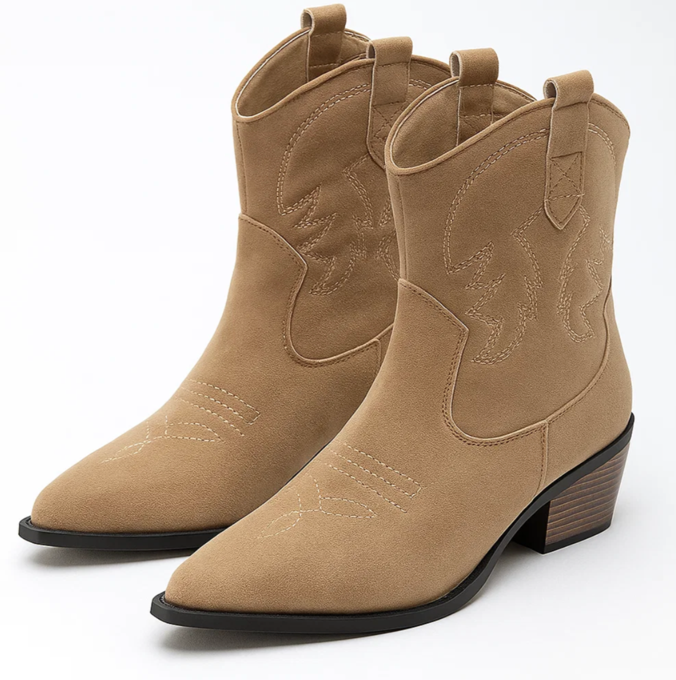 BOTAS DE ANTE ESTILO COWBOY