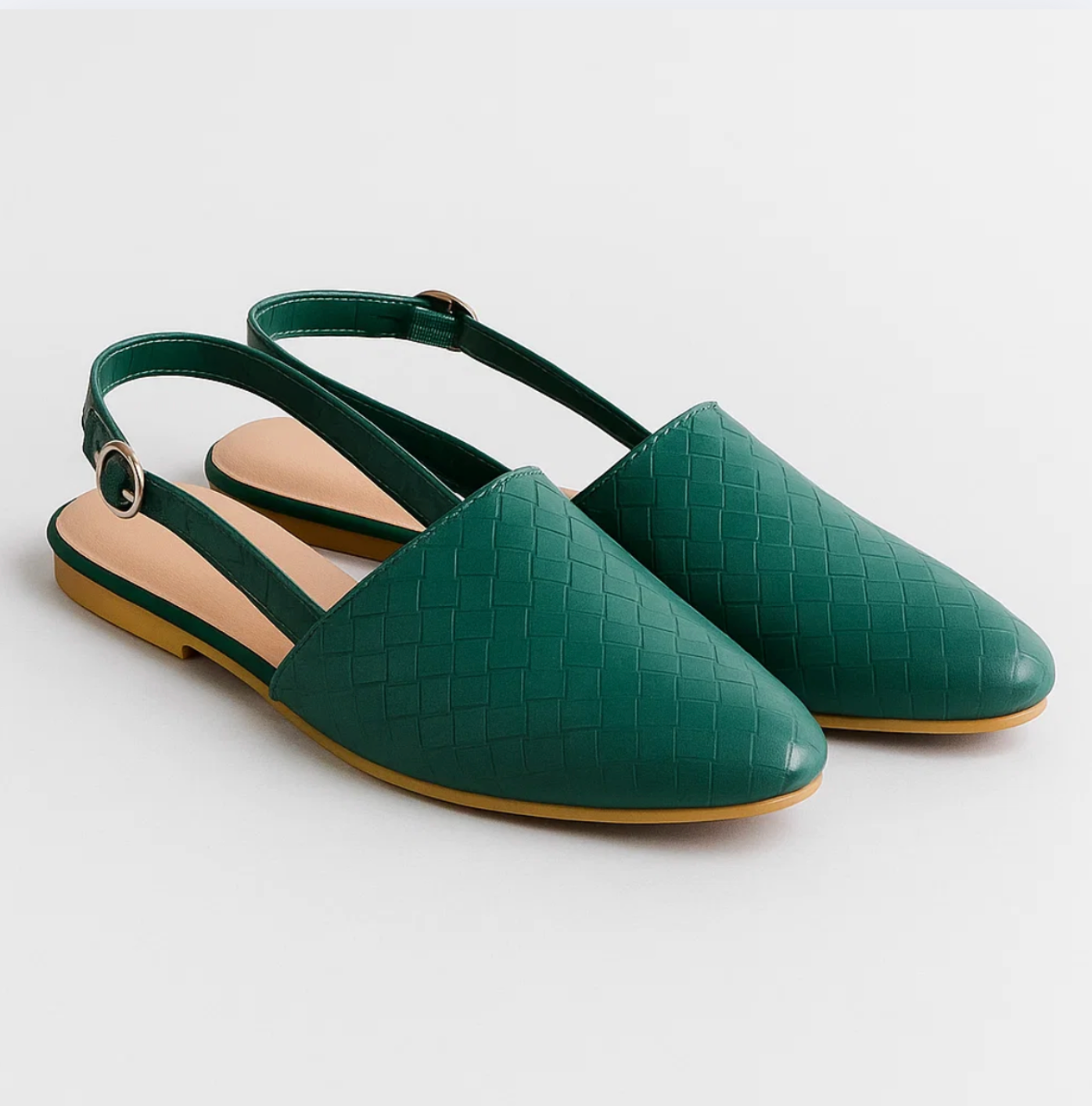 MOCASINES CON TEXTURA DE MALLA