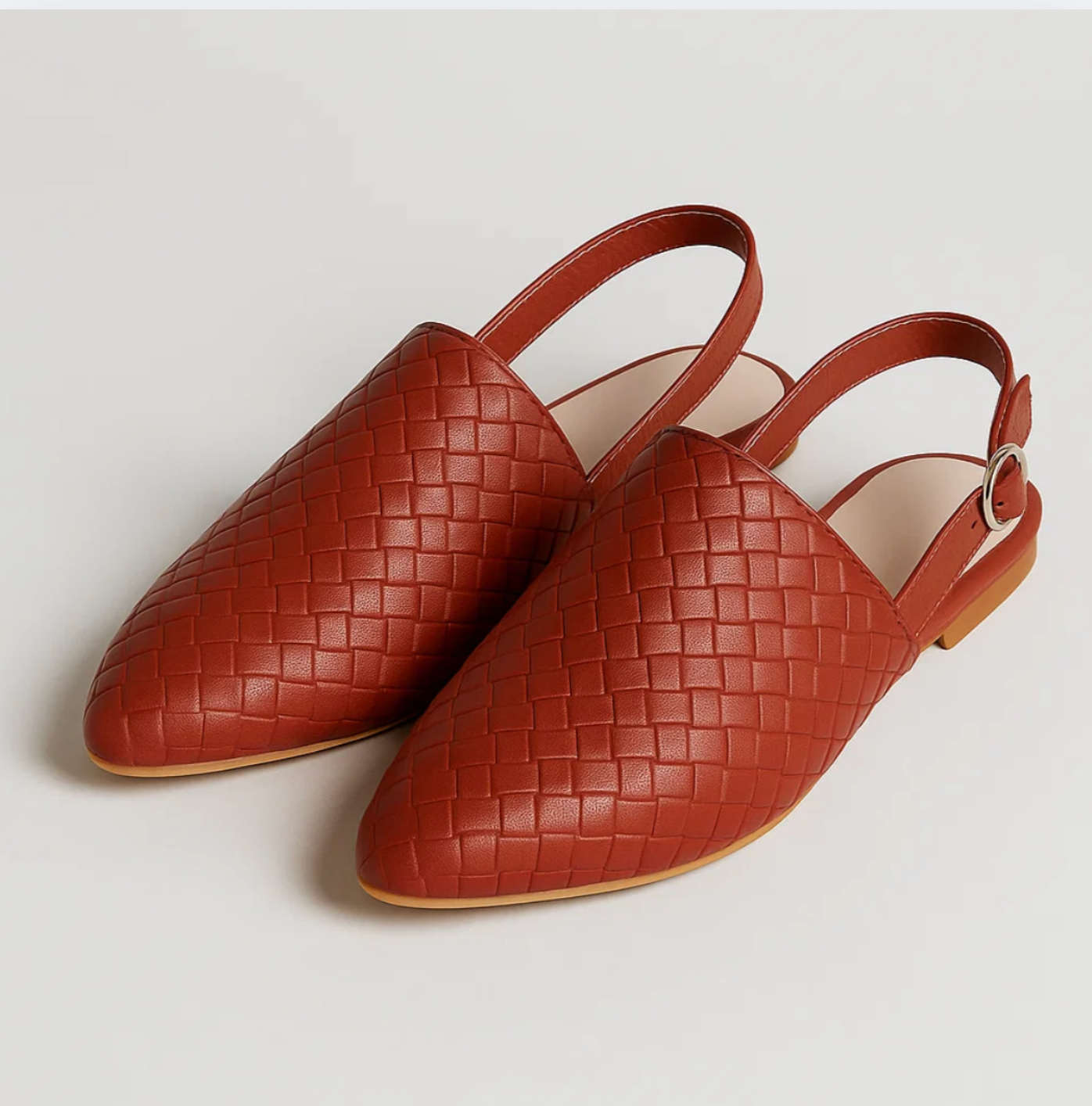 MOCASINES CON TEXTURA DE MALLA