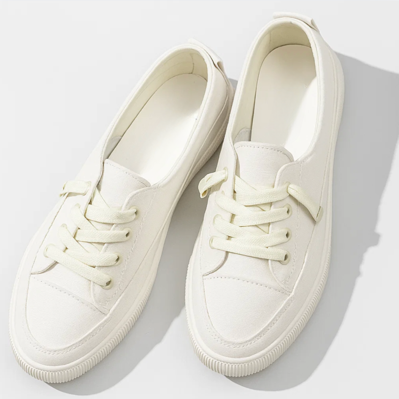ZAPATILLAS BAJAS DE TEJIDO CON LOOK CASUAL