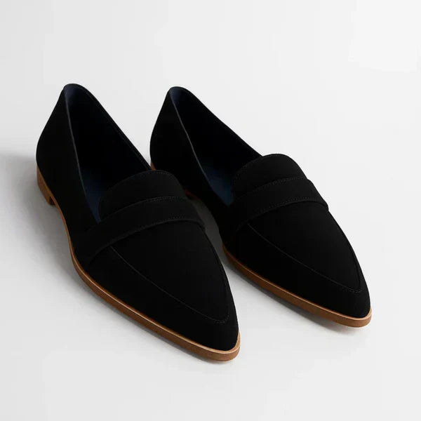 MOCASINES FEMENINOS DE ANTE SUAVE