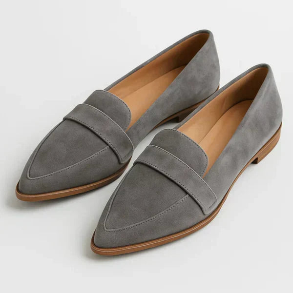 MOCASINES FEMENINOS DE ANTE SUAVE