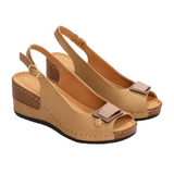 SANDALIAS FEMENINAS CÓMODAS CON TACÓN ESTABLE