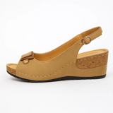 SANDALIAS FEMENINAS CÓMODAS CON TACÓN ESTABLE