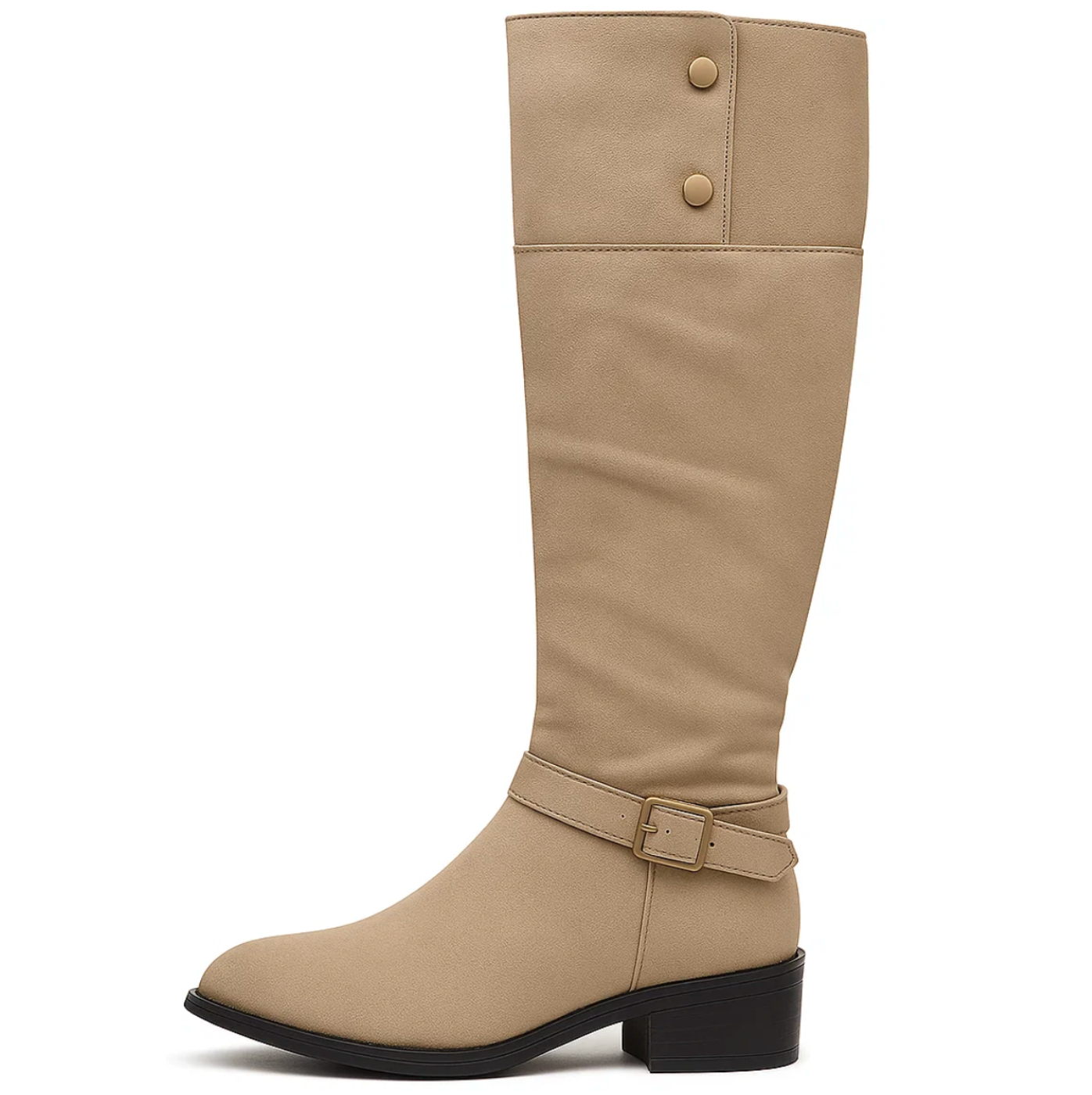BOTAS FEMENINAS CON HEBILLA DE DISEÑO SOFISTICADO