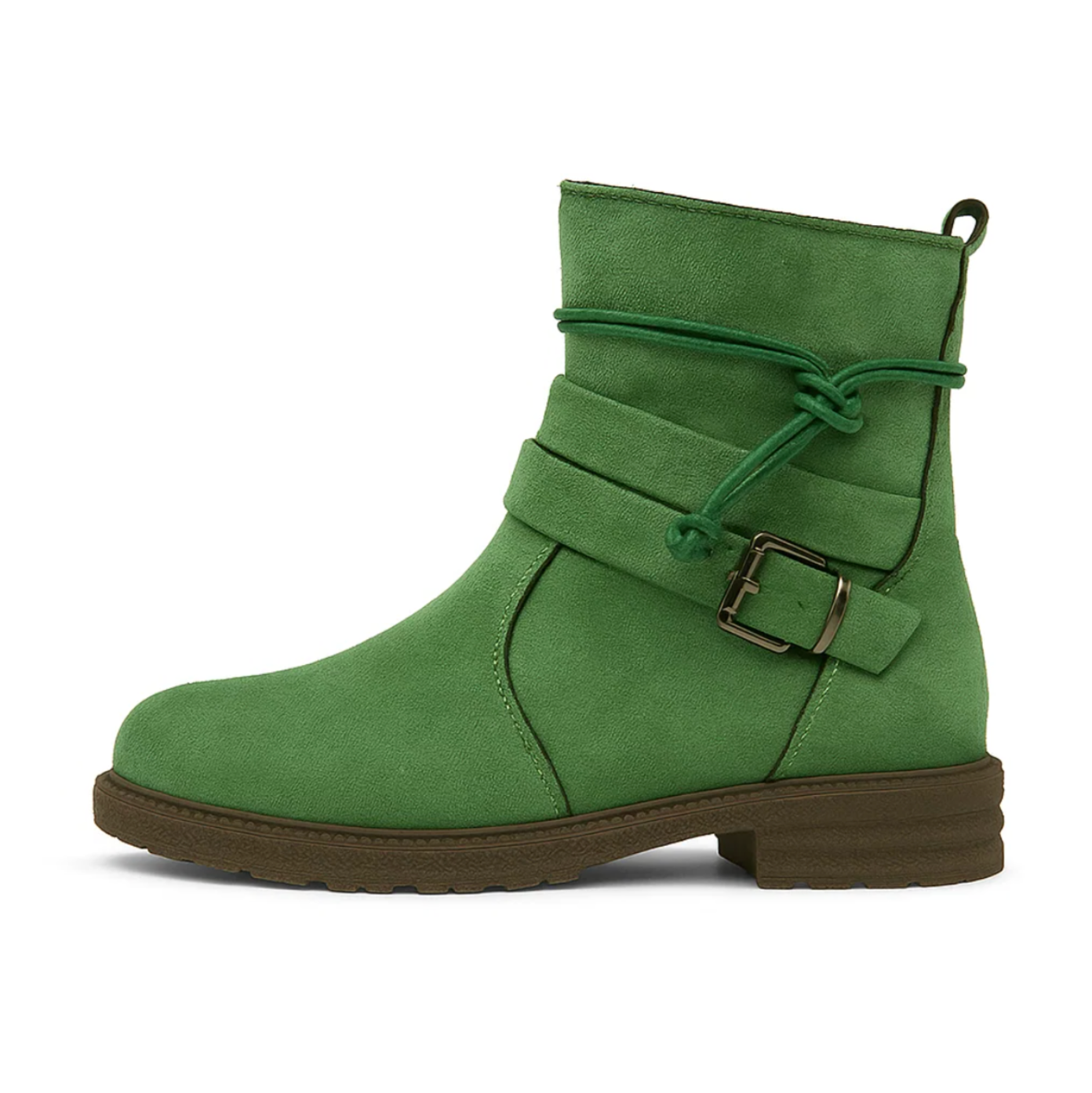 BOTINES CORTOS CON ASPECTO DE ANTE