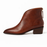 BOTINS DE CUERO ELEGANTES