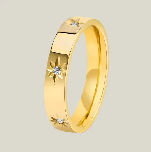 ANILLO VINTAGE DORADO ÉTOILÉ NUIT