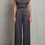 Selora – Draped waist detail – Casual elegance set