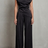 Selora – Draped waist detail – Casual elegance set