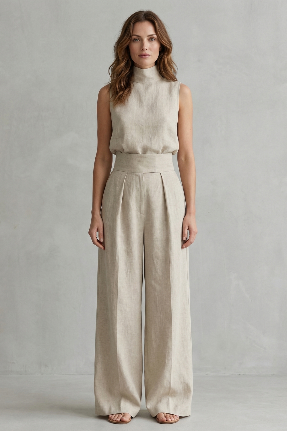 Serelisse – Minimalist elegance – Wide leg trouser set