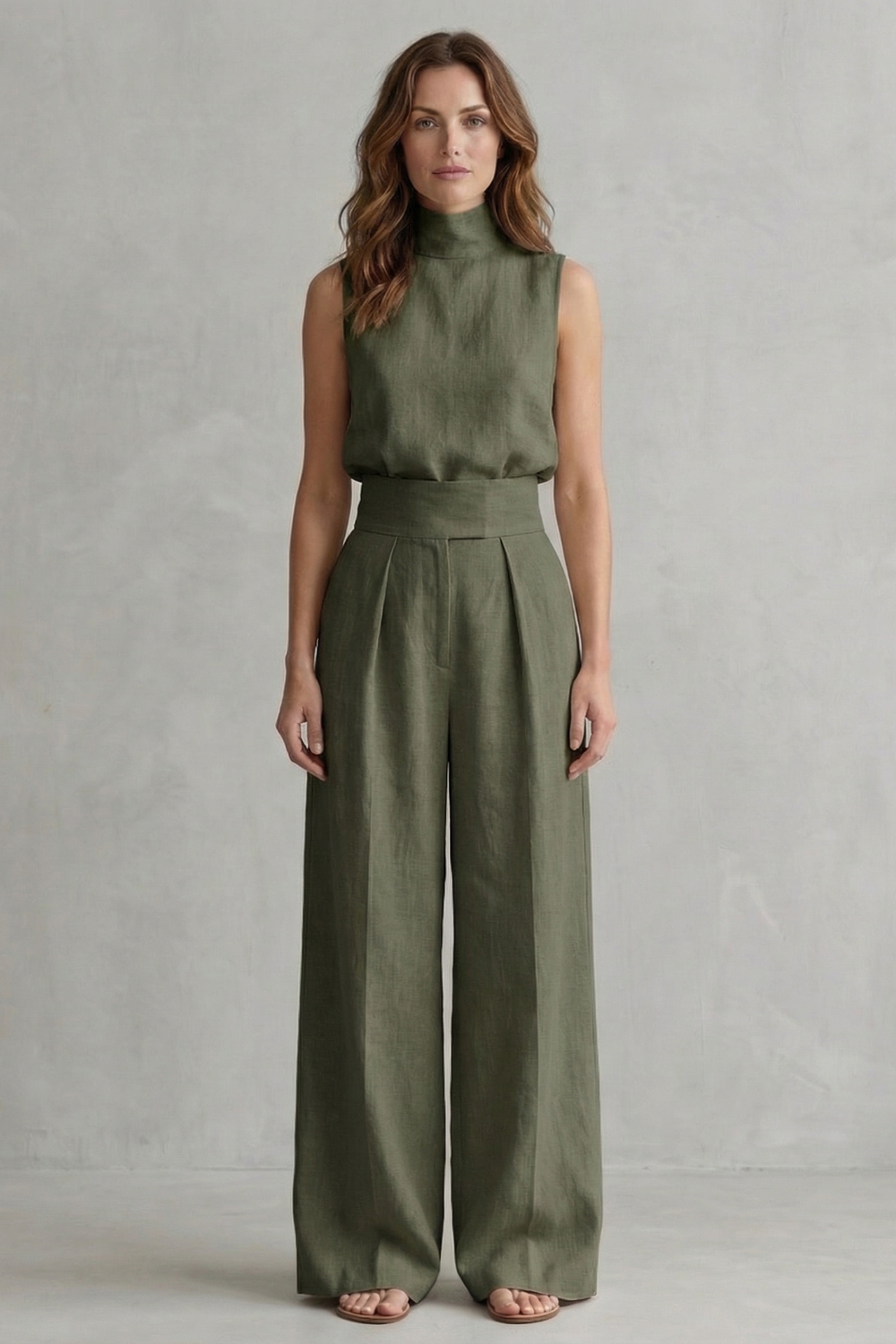 Serelisse – Minimalist elegance – Wide leg trouser set