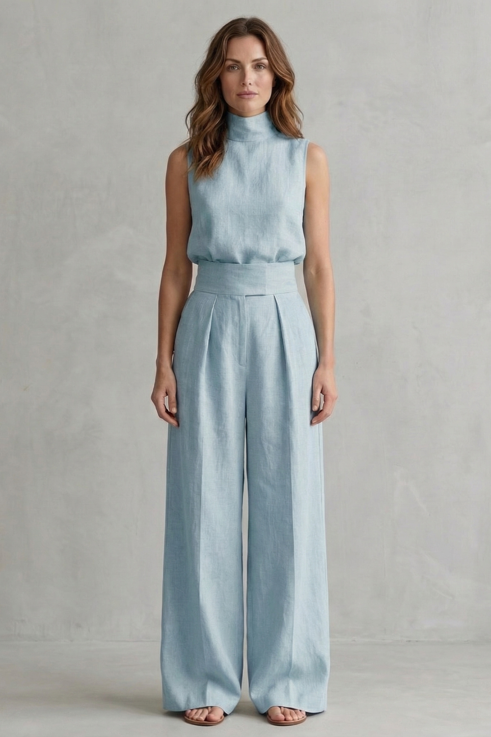 Serelisse – Minimalist elegance – Wide leg trouser set