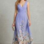 Serelisse – Romantic floral ombre – Maxi dress