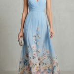 Serelisse – Romantic floral ombre – Maxi dress