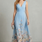 Serelisse – Romantic floral ombre – Maxi dress