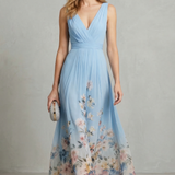 Serelisse – Romantic floral ombre – Maxi dress