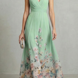 Serelisse – Romantic floral ombre – Maxi dress