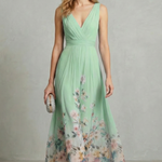 Serelisse – Romantic floral ombre – Maxi dress