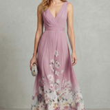 Serelisse – Romantic floral ombre – Maxi dress