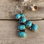 PENDIENTES VINTAGE TURQUESA IMPOSANT GOTA