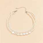 COLLAR MULTI-RANGS BAROQUE PERLA SUPERPUESTO