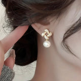 PENDIENTES CRISTAL MAILLON PERLA GOTA