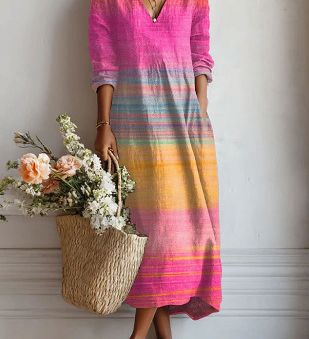 VESTIDO DE ESTILO RELAJADO PARA EL DIA A DIA - VALERINA MARBELLA