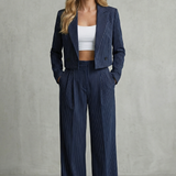 Stravelle – Tailored striped elegance – Two piece set