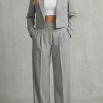 Stravelle – Tailored striped elegance – Two piece set
