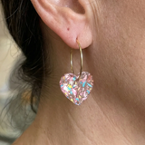 PENDIENTES CORAZÓN GOTA | ORO