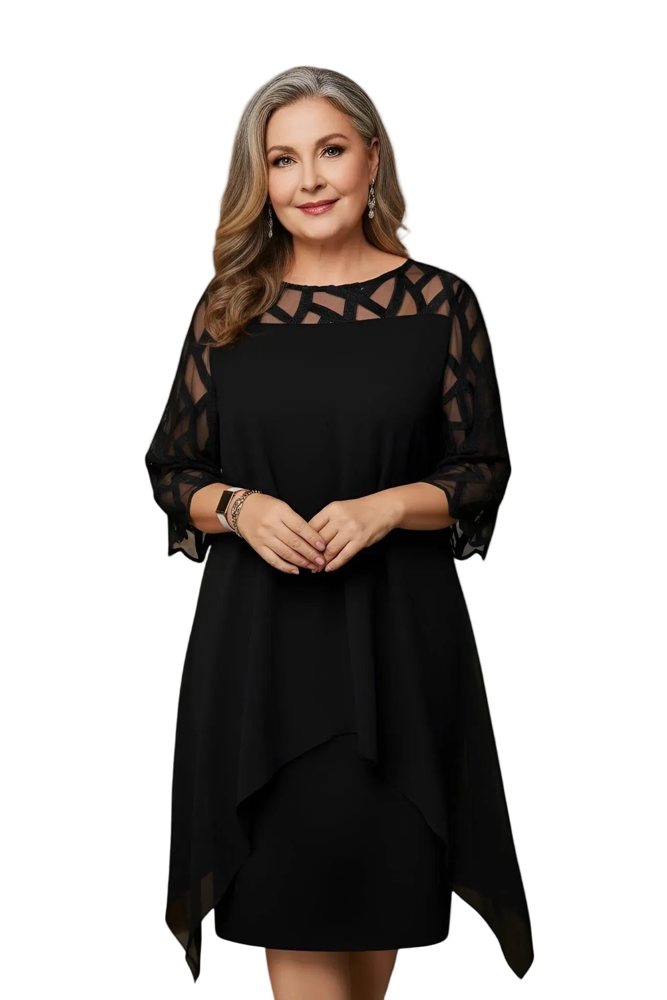 VESTIDO MIDI ELEGANTE Y CÓMODO - VALERINA MARBELLA