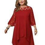 VESTIDO MIDI ELEGANTE Y CÓMODO - VALERINA MARBELLA