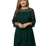 VESTIDO MIDI ELEGANTE Y CÓMODO - VALERINA MARBELLA