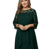 VESTIDO MIDI ELEGANTE Y CÓMODO - VALERINA MARBELLA