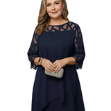 VESTIDO MIDI ELEGANTE Y CÓMODO - VALERINA MARBELLA