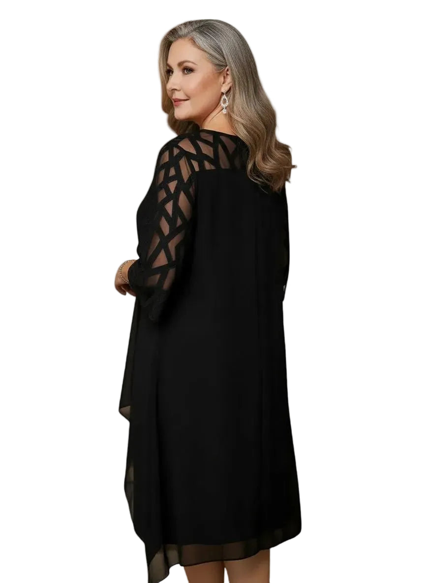VESTIDO MIDI ELEGANTE Y CÓMODO - VALERINA MARBELLA