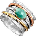 ANILLO BOHEMIO TURQUESA ENVELOPPANT