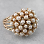 ANILLO BUISSON - INCRUSTÉ PERLES