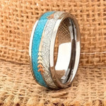 ANILLO ANTIQUE ÉMAIL PLATA