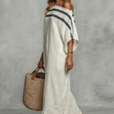 Valmirelle – Effortless drape – Off shoulder maxi dress