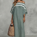 Valmirelle – Effortless drape – Off shoulder maxi dress