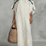 Valmirelle – Effortless drape – Off shoulder maxi dress